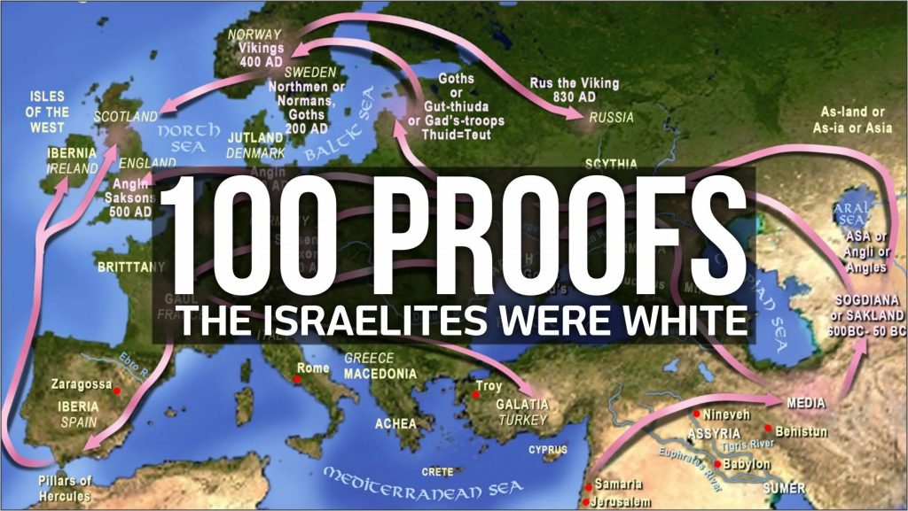 100 Proofs the Israelites were WHITE