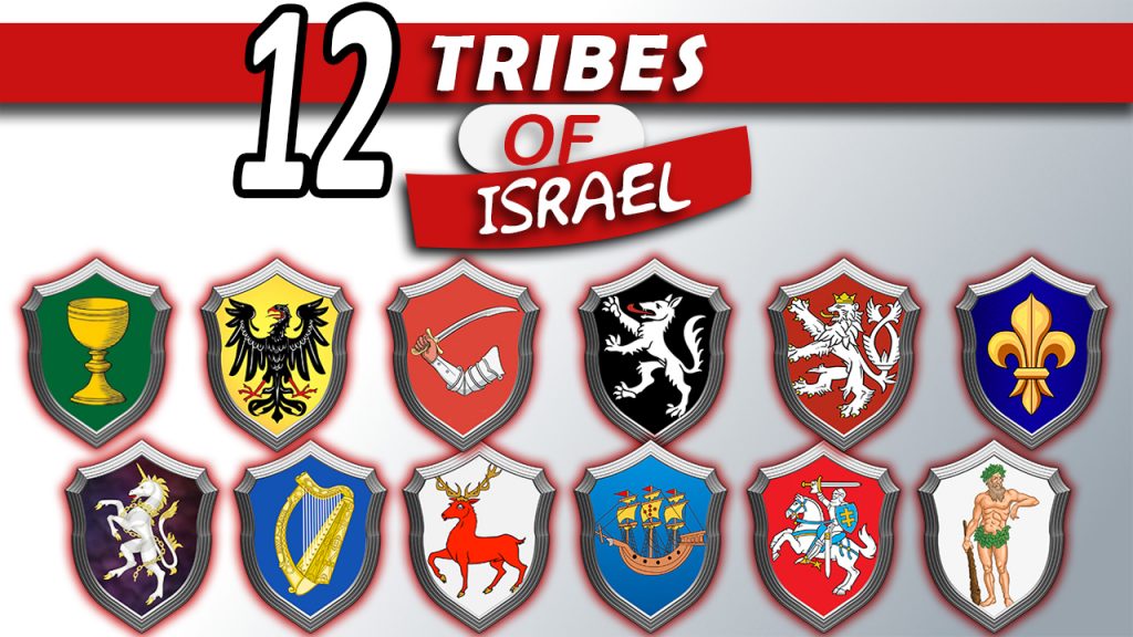 Heraldry & Symbols of the 12 Tribes of Israel